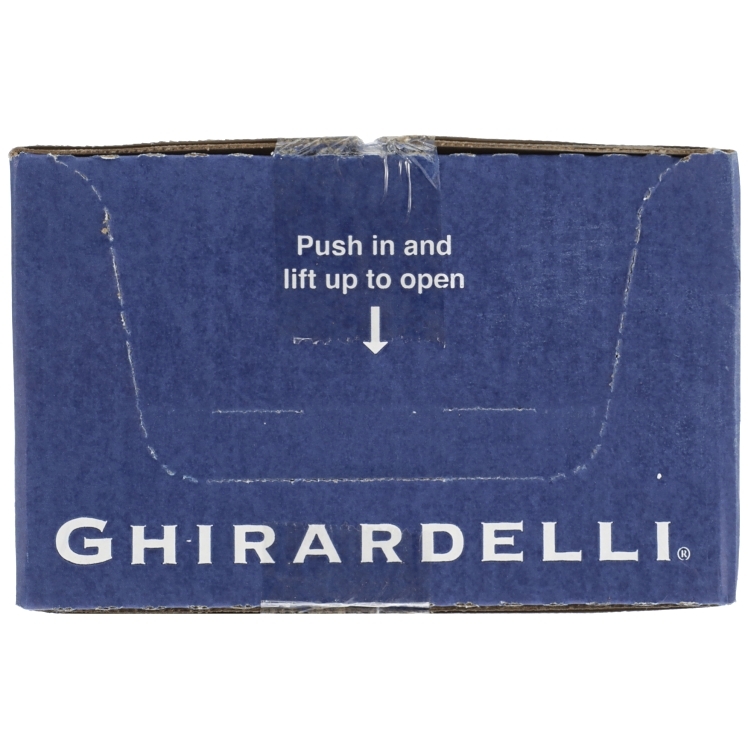 GHIRARDELLI CHOCOLATE 60% BITTERSWEET CHOCOLATE CHIPS