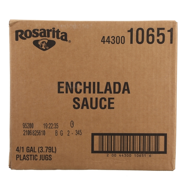 SAUCE, ENCLA RED MILD PLST JUG