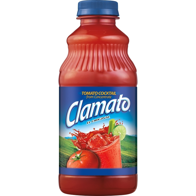 CLAMATO DRINK 34% TOMATO JUICE