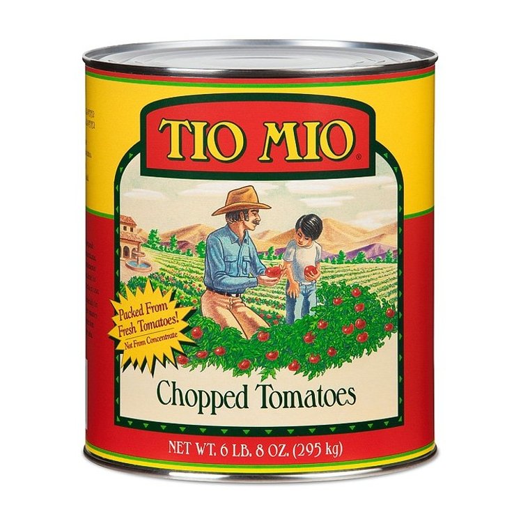 TIO MIO TOMATO CHOPPED IN JUICE PEELED CANNED