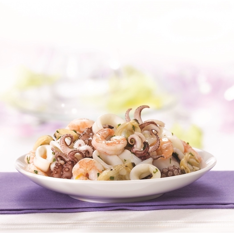 AQUA STAR SEAFOOD MIX RANDOM RAW IQF