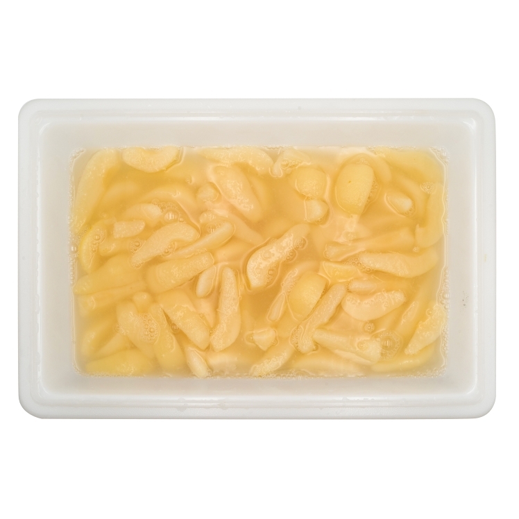 MONARCH PEAR, SLICED NET WEIGHT IN EXTRA LIGHT SYRUP 80-91