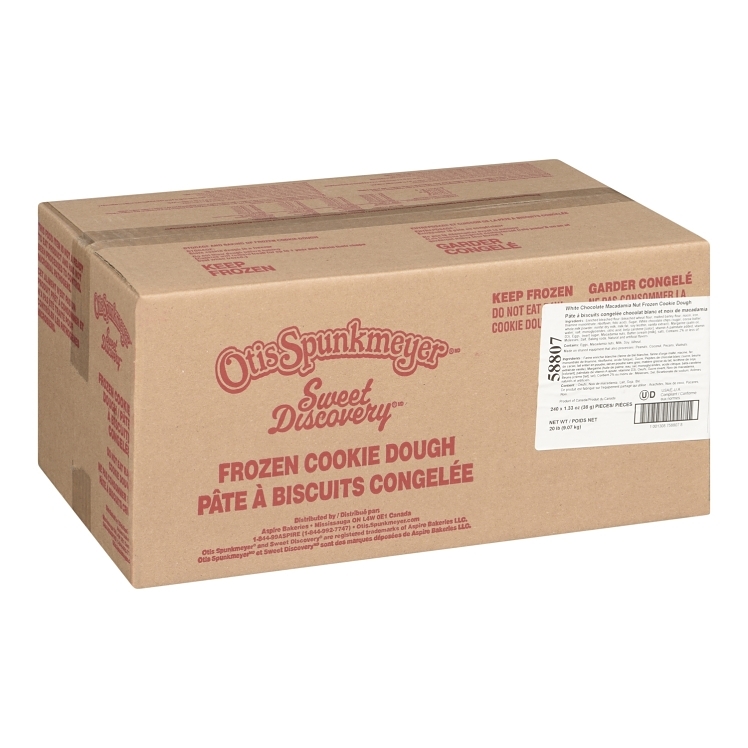 DOUGH, CKY WHT CHOC MACAD NUT