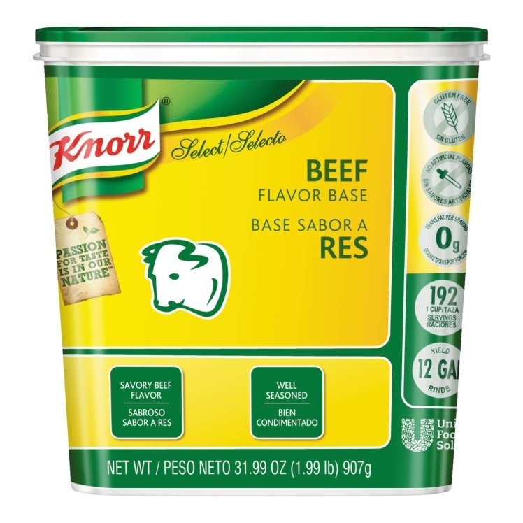 KNORR BASE, BEEF PASTE SHELF STABLE TUB