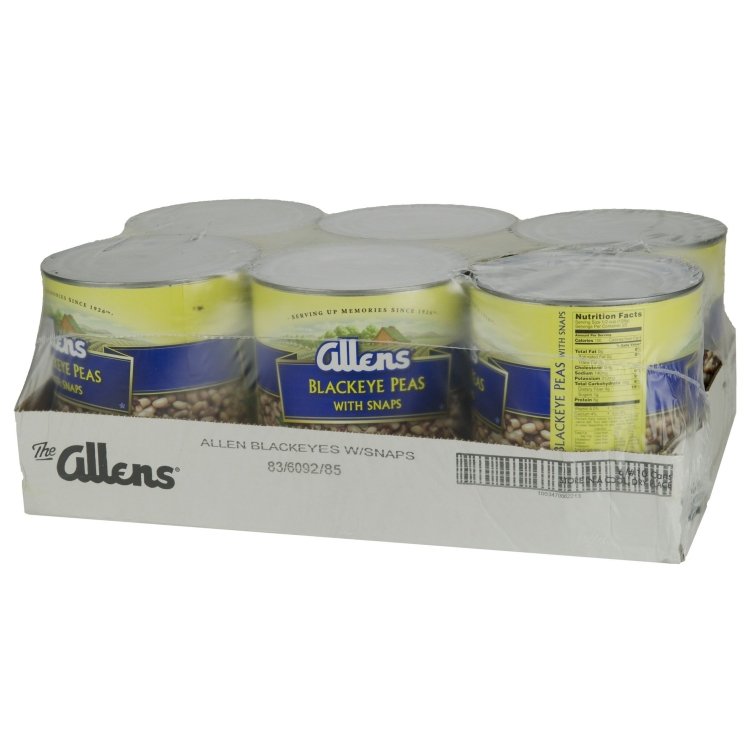 ALLEN'S BLACKEYE PEAS WITH SNAP CAN