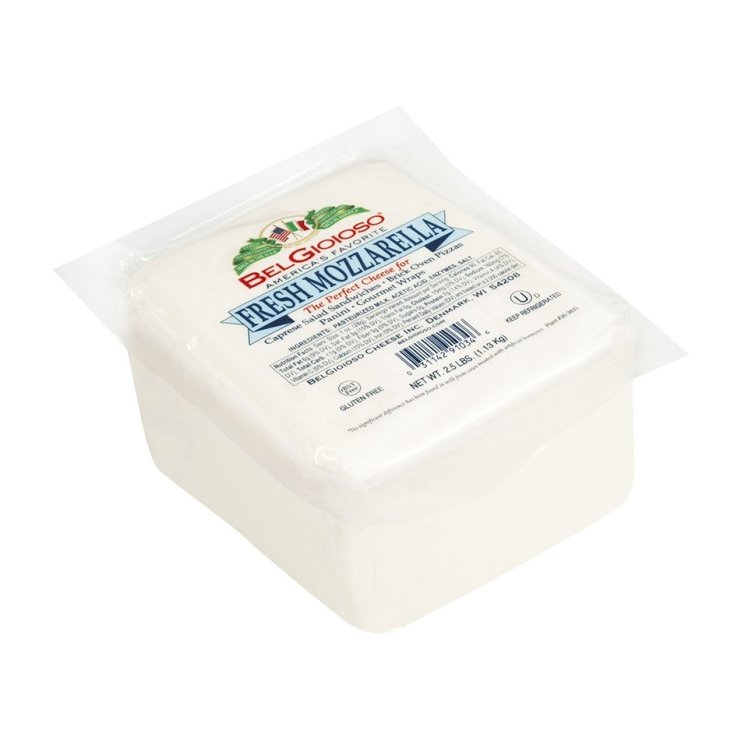 BELGIOIOSO CHEESE MOZZARELLA LOAF DRY PACK