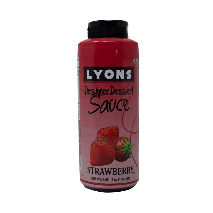 LYONS MAGNUS DESIGNER DESSERT SAUCE STRAWBERRY