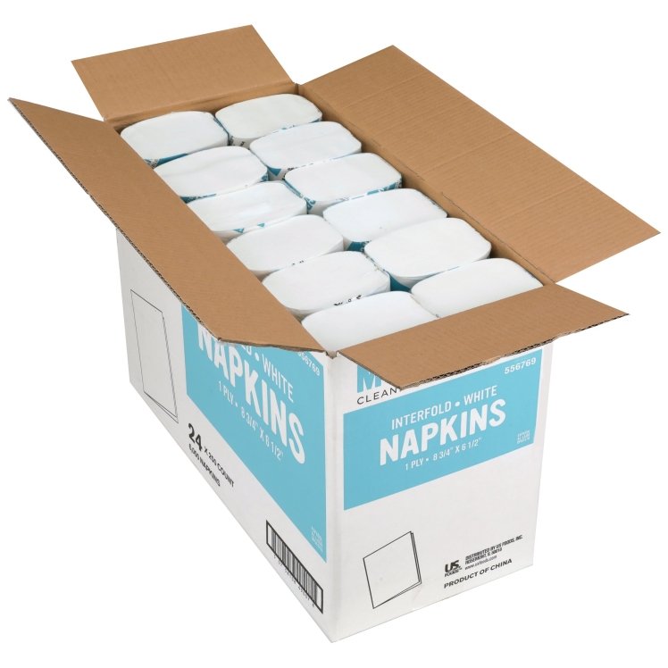 MONOGRAM INFLATED WHITE NAPKIN DISPENSER