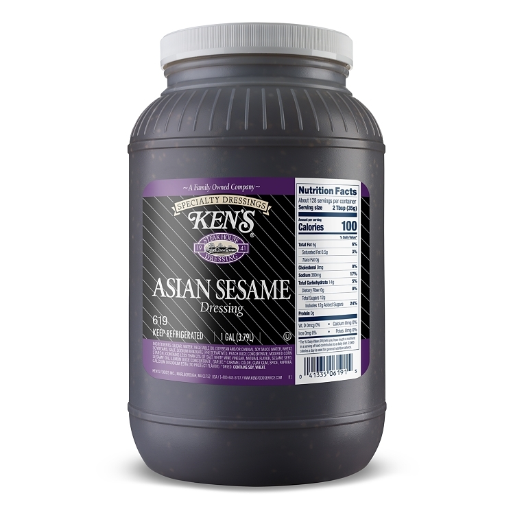 KEN'S CLASSIC ASIAN SESAME DRESSING SINGLE SERVING CUPS
