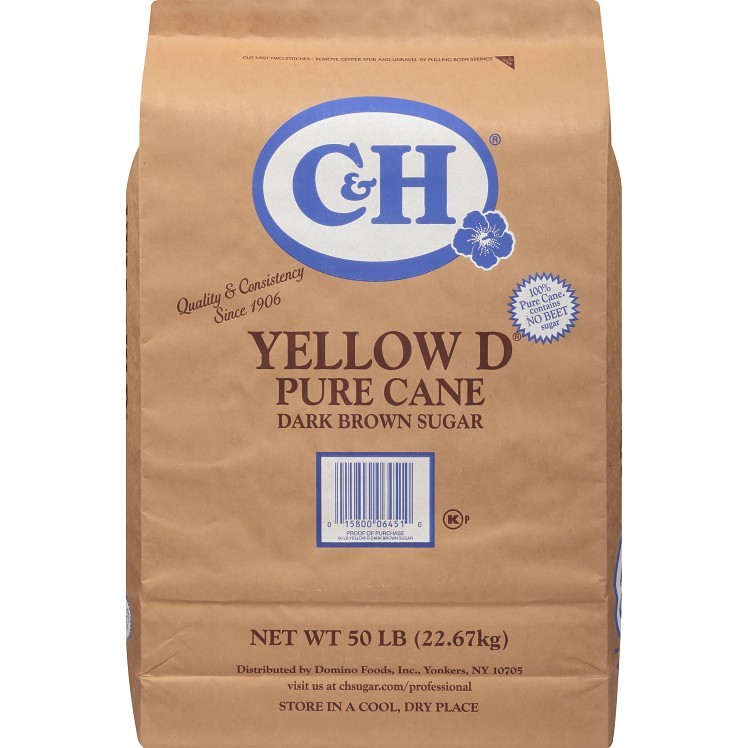 C&H DARK BROWN GRANULATED CANE SUGAR