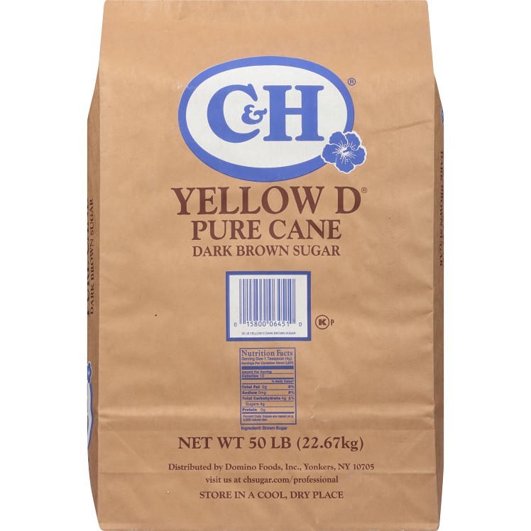 C&H DARK BROWN GRANULATED CANE SUGAR