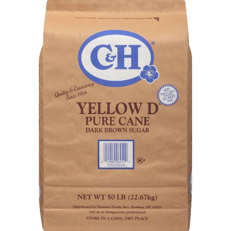 C&H DARK BROWN GRANULATED CANE SUGAR