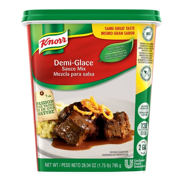 KNORR SHELF STABLE DEMI-GLACE SAUCE MIX
