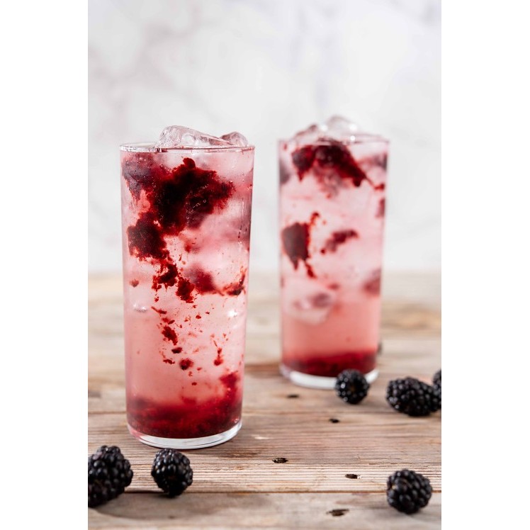 OREGON FRUIT CO. MARION BLACKBERRY DICED POURABLE FRUIT FROZEN