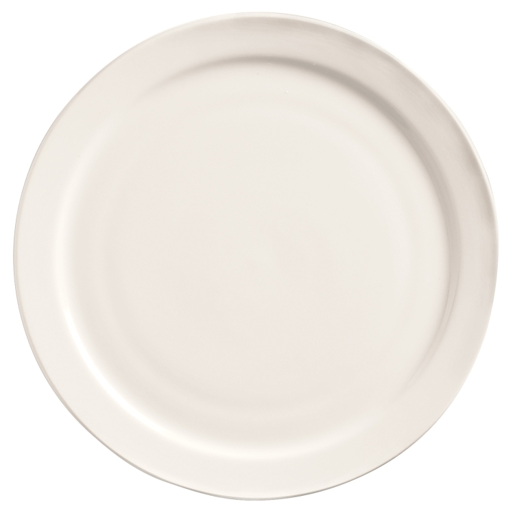 WORLD TABLEWARE WHITE NARROW RIM PLATE 7.25 INCH
