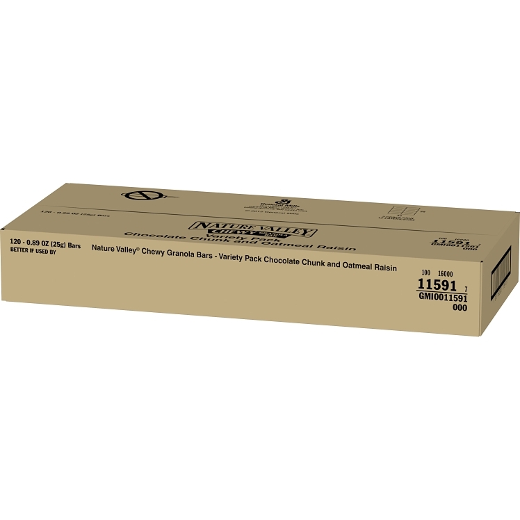 NATURE VALLEY CHEWY GRANOLA ASSORTED SNACK BAR