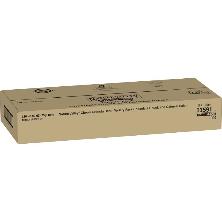 NATURE VALLEY CHEWY GRANOLA ASSORTED SNACK BAR