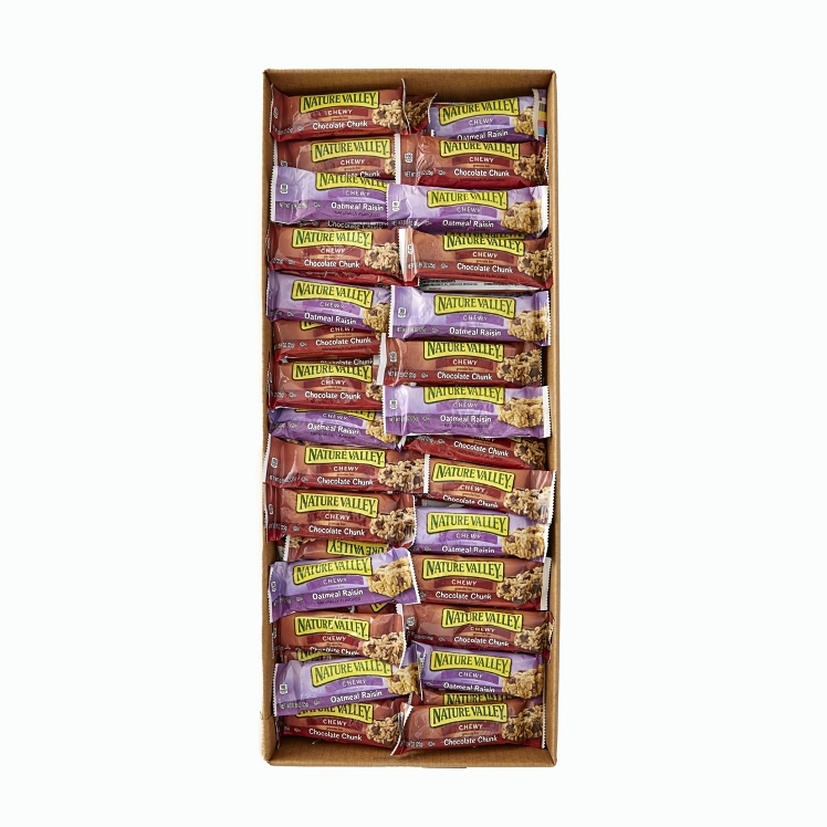 NATURE VALLEY CHEWY GRANOLA ASSORTED SNACK BAR