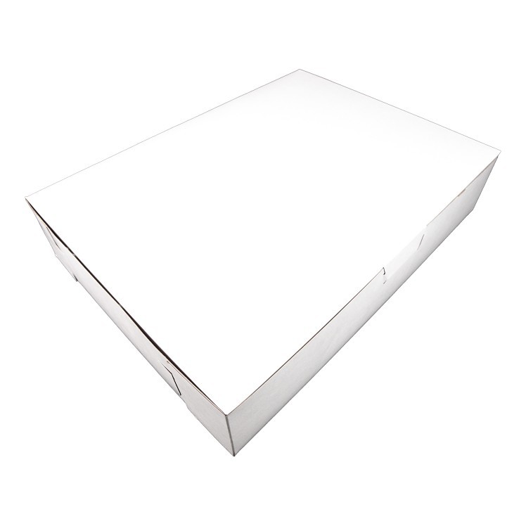 SOUTHERN CHAMPION TRAY BOX, CAKE HALF SHEET 19X14X4 CLAY