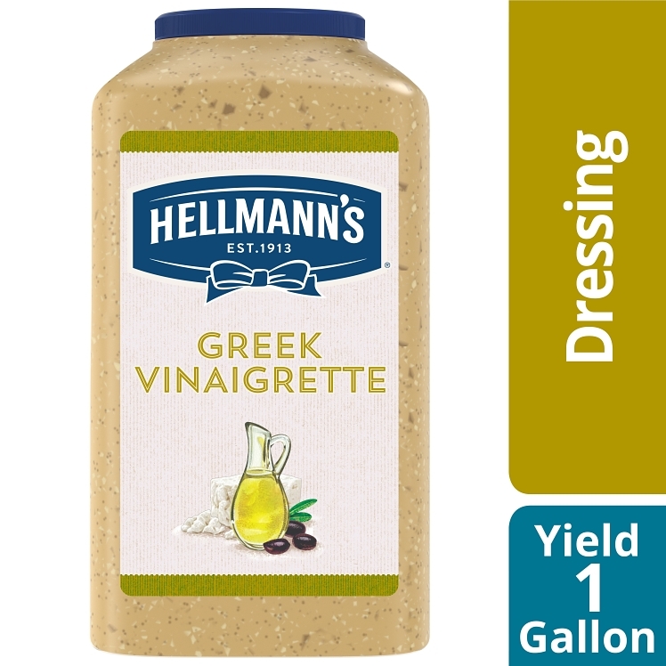 HELLMANN'S BLUE RIBBON COLLECTION GREEK VINAIGRETTE DRESSING