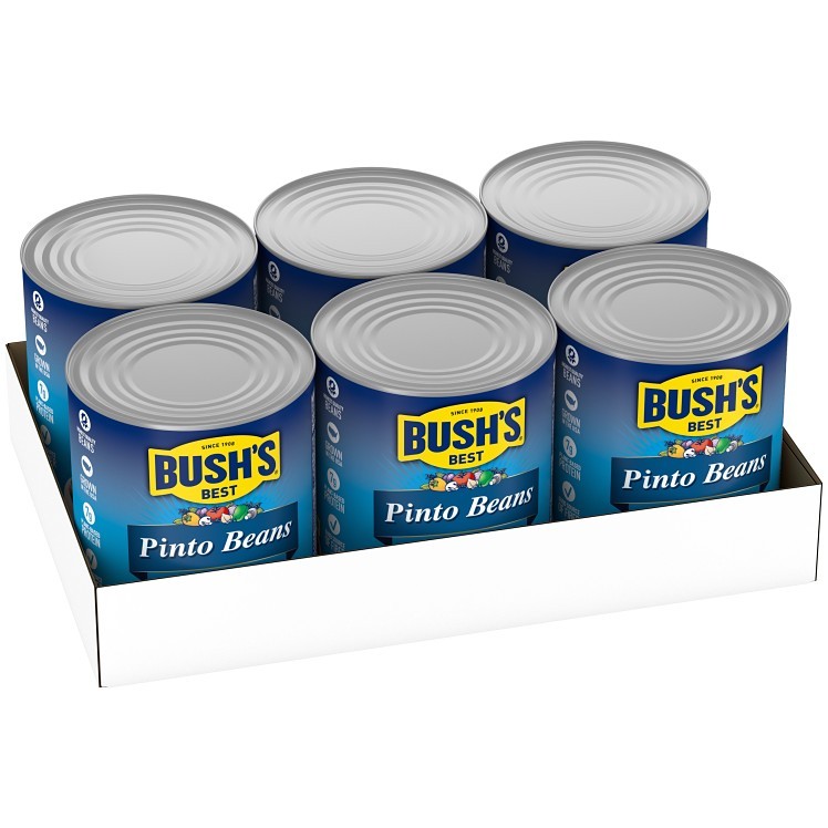 BUSH'S BEST FANCY PINTO BEAN CAN
