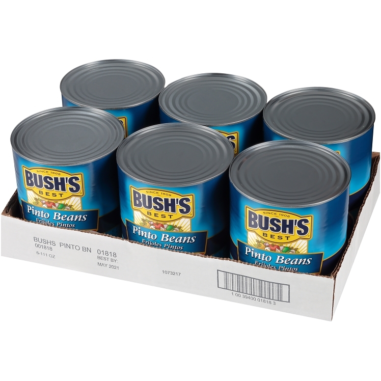 BUSH'S BEST FANCY PINTO BEAN CAN