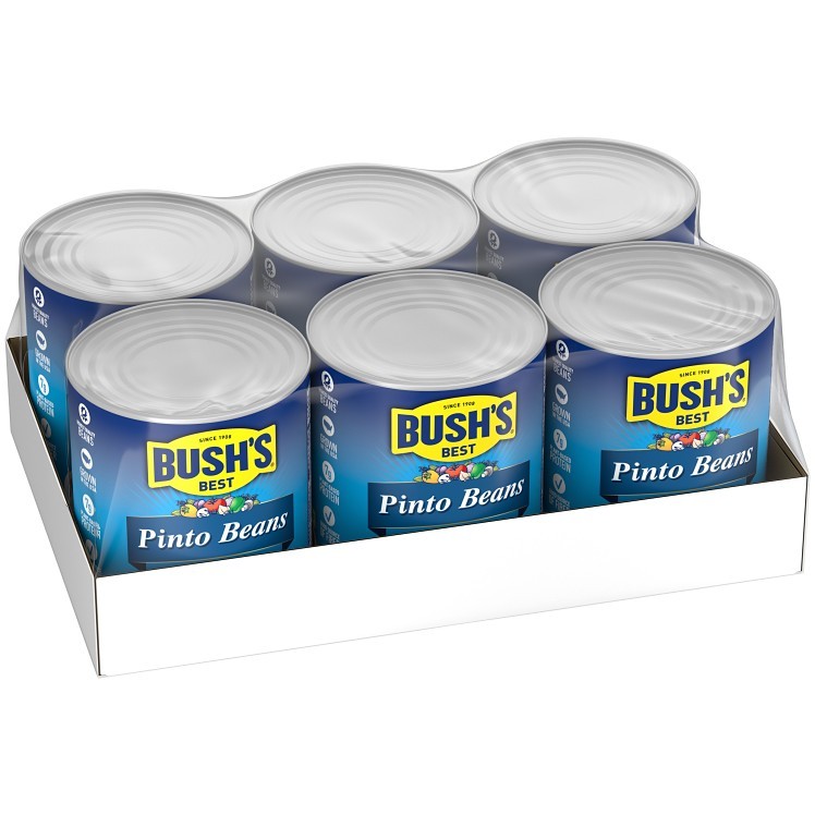 BUSH'S BEST FANCY PINTO BEAN CAN