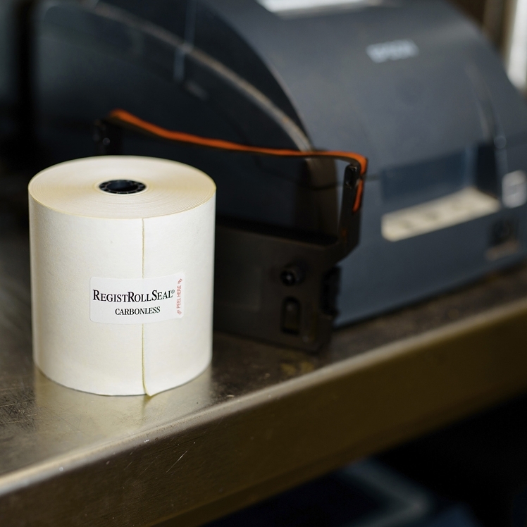 NCCO 2300SP 2 PART CARBONLESS REGISTER ROLL 3.00x 100'