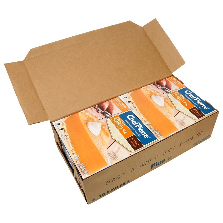 CHEF PIERRE SWEET POTATO PIE 10 INCHES UNSLICED