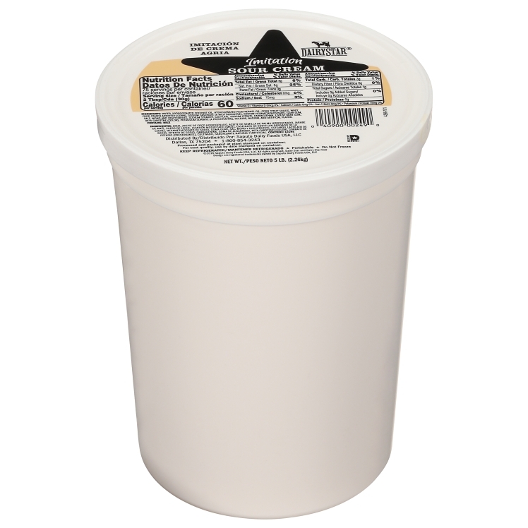 DAIRY STAR SOUR CREAM SUB PLST TUB - US Foods CHEF'STORE