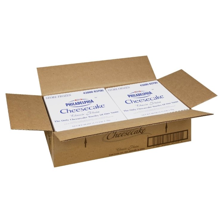 PHILADELPHIA PLAIN VANILLA CHEESECAKE 9 INCH 16 SLICES