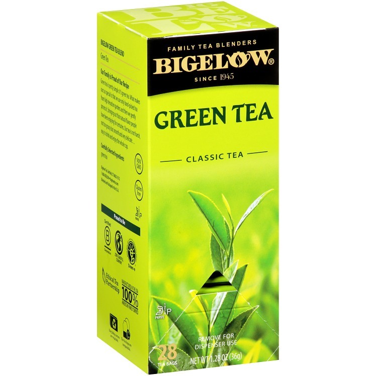 BIGELOW HERBAL TEA BAGS GREEN