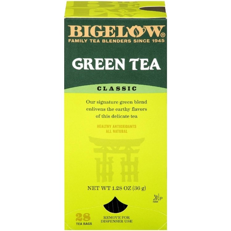 BIGELOW HERBAL TEA BAGS GREEN