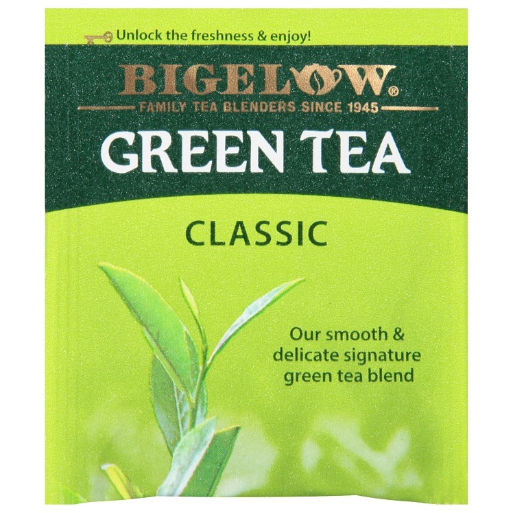 BIGELOW HERBAL TEA BAGS GREEN