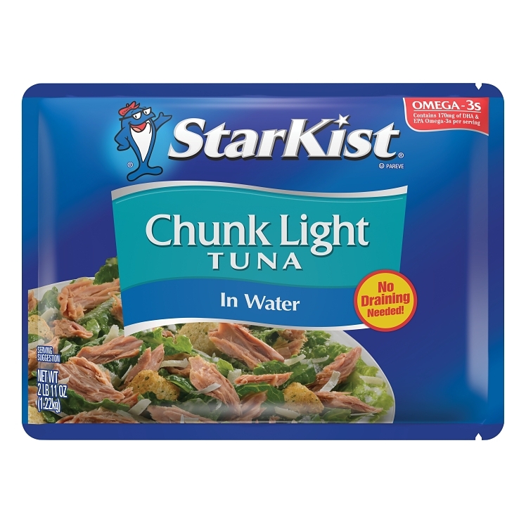 STAR-KIST CHUNK LIGHT TUNA IN WATER FOIL POUCH