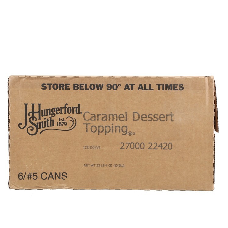 J. HUNGERFORD SMITH CARAMEL TOPPING