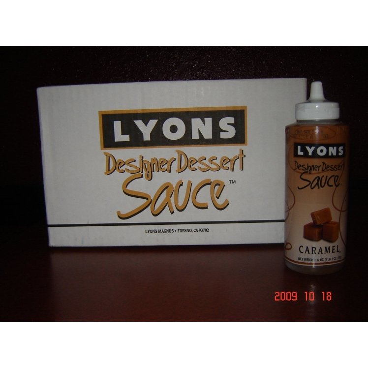 LYONS MAGNUS DESIGNER DESSERT SAUCE CARAMEL