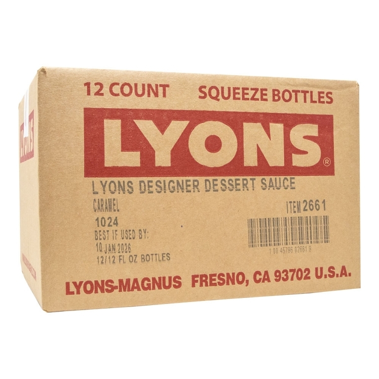 LYONS MAGNUS DESIGNER DESSERT SAUCE CARAMEL