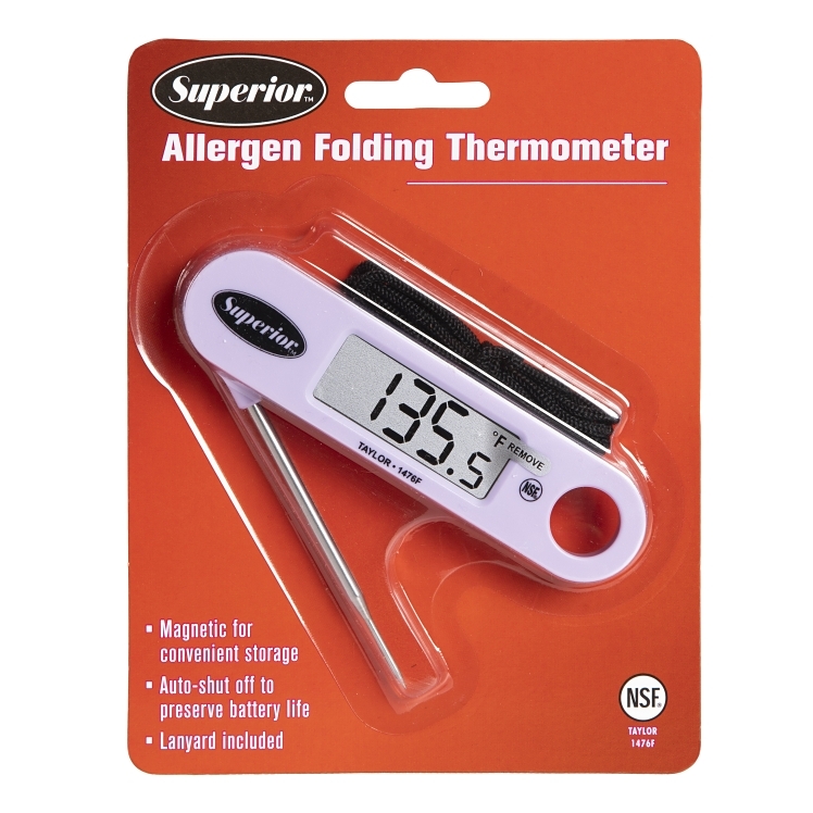 SUPERIOR PRODUCTS ALLERGEN THERMOMETER