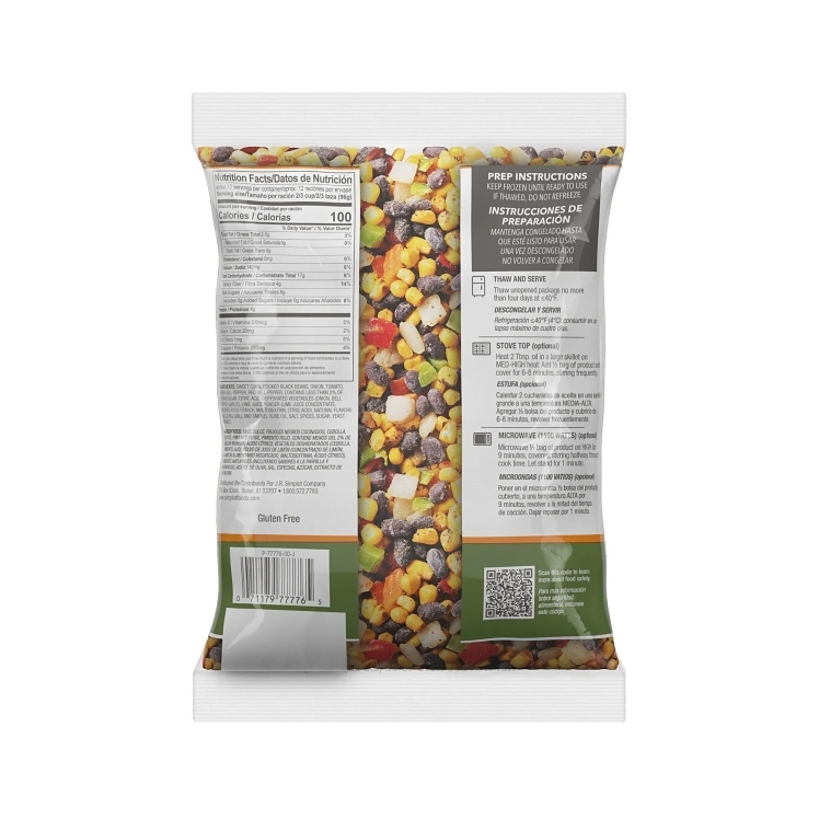 ROAST WORKS BLACK BEAN FLAME ROASTED WITH CORN
