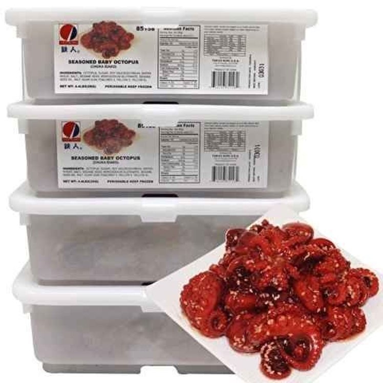 TETSUJIN OCTOPUS SALAD FROZEN TUB CHUKA