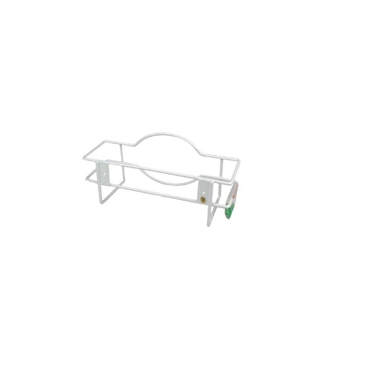 WINCO HOLDER, GLOVE BOX WIRE WALL MOUNT WHITE 10X3X6