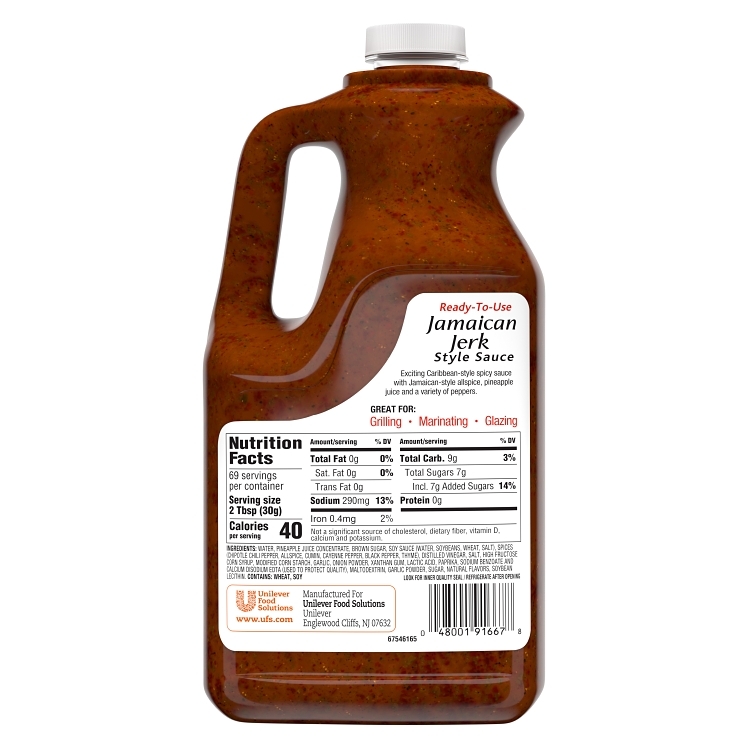 KNORR JERK JAMAICAN SPICY SAUCE NO MSG