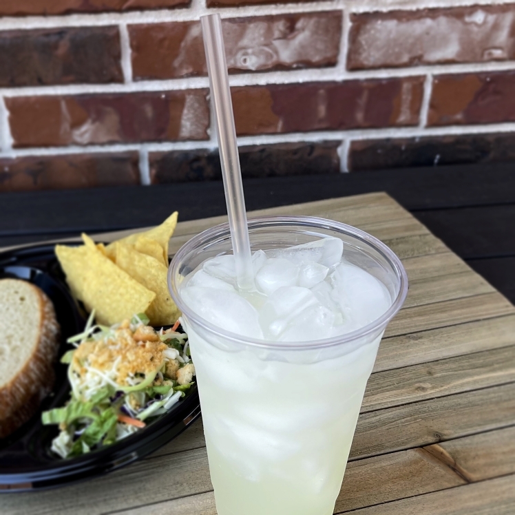 MONOGRAM 7.75 IN TRANSLUCENT WRAPPED JUMBO STRAW