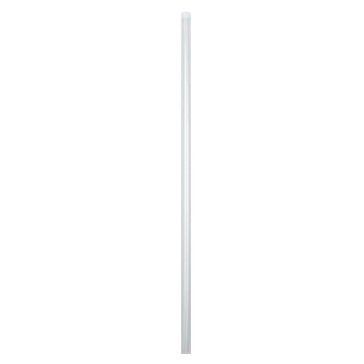 MONOGRAM 7.75 UNWRAPPED PLASTIC TRANSLUCENT JUMBO STRAWS