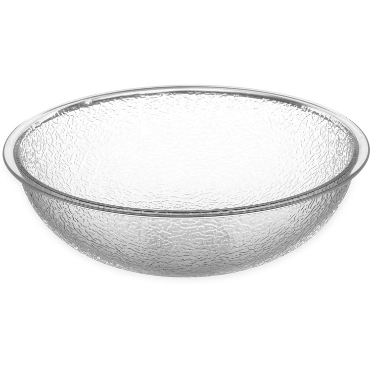 BOWL, SRVG 18 QT PCRBN CLR RND