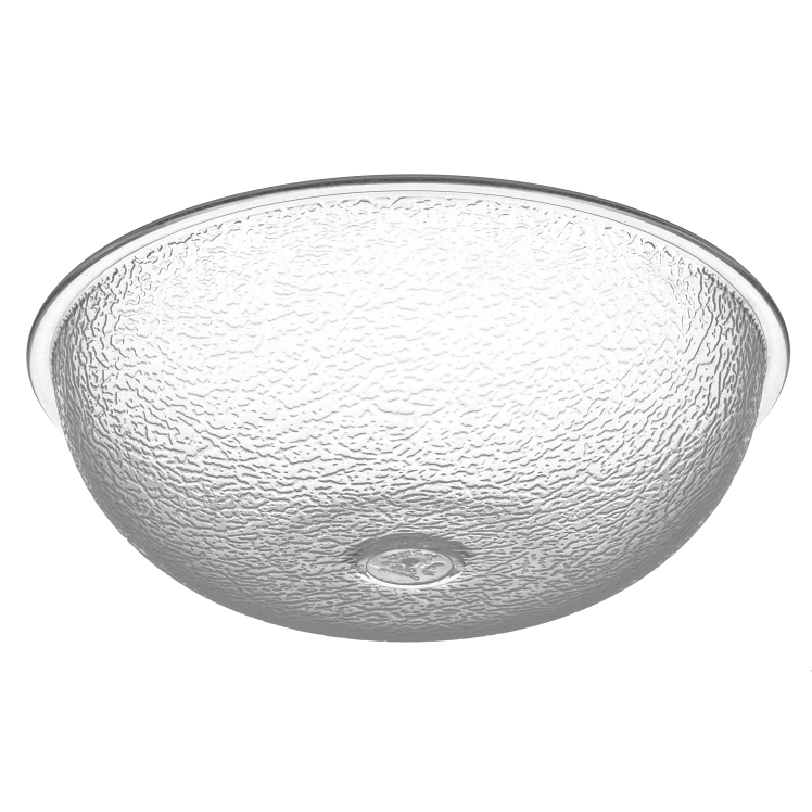 BOWL, SRVG 18 QT PCRBN CLR RND