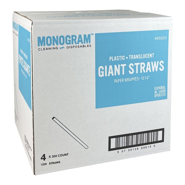 STRAW, GIANT 10.25  TNSLT WRPD