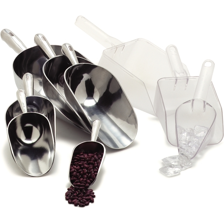 CARLISLE FOODSERVICE PRODUCTS CLEAR POLYCARBONATE ICE SCOOP 64 OUNCE