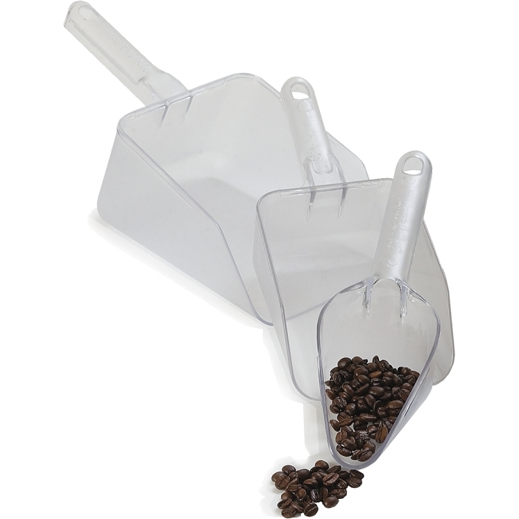CARLISLE FOODSERVICE PRODUCTS CLEAR POLYCARBONATE ICE SCOOP 64 OUNCE